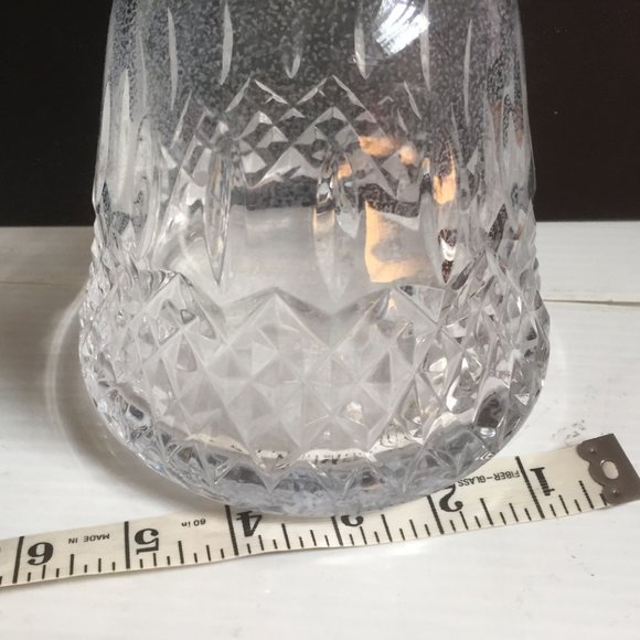 𝐕𝐈𝐍𝐓𝐀𝐆𝐄 Crystal DECANTER ☘️ 12.5" Tall - Picture 5 of 9